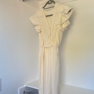 Amanda Uprichard Cream Dress